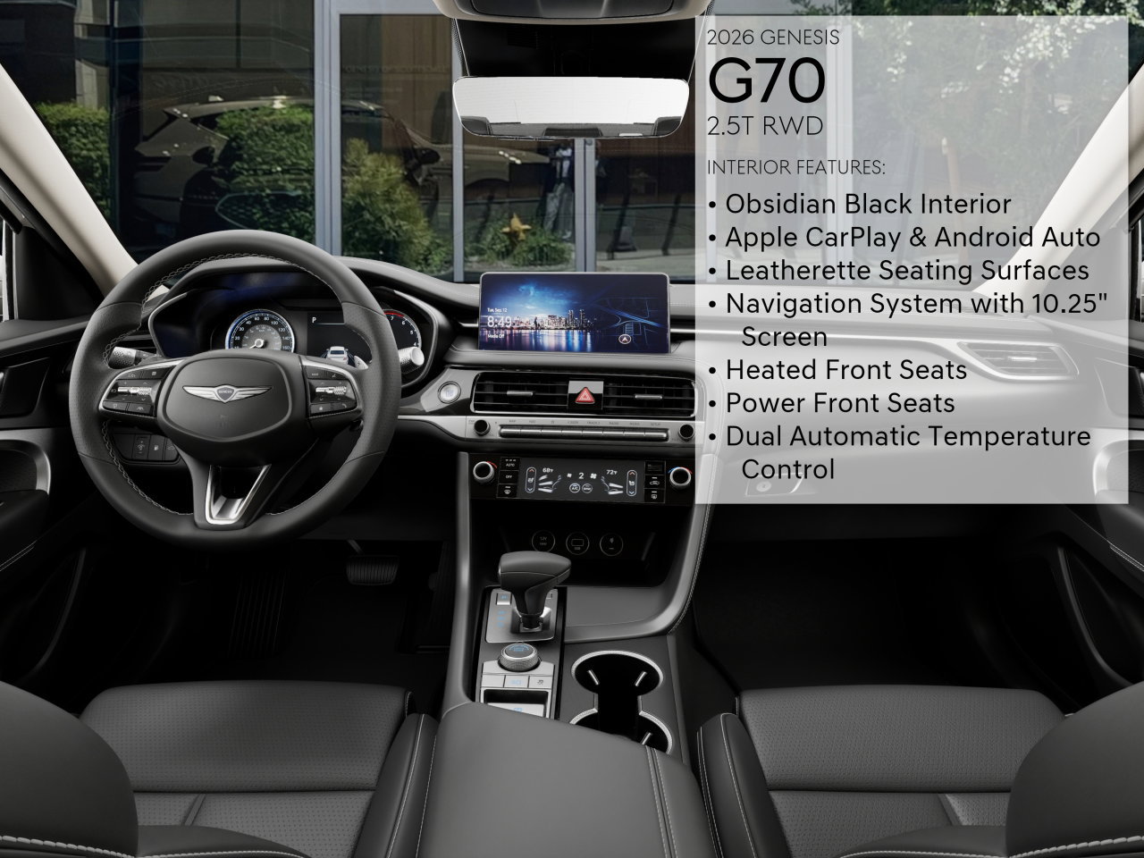 New 2026 Genesis G70 2.5T RWD image 17