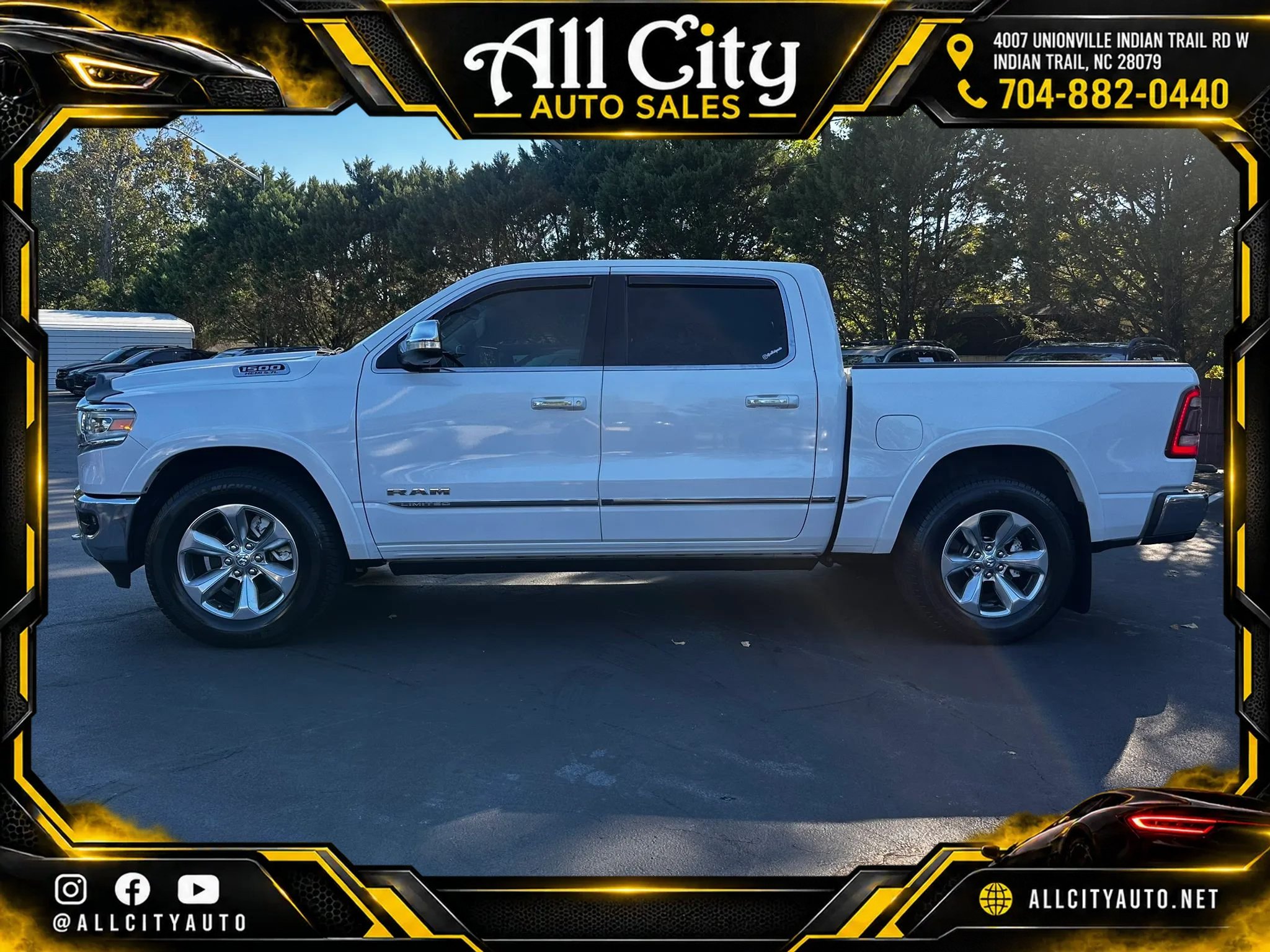 Used 2019 RAM 1500 Limited w/ Advanced Safety Group AWD/4WD image 4
