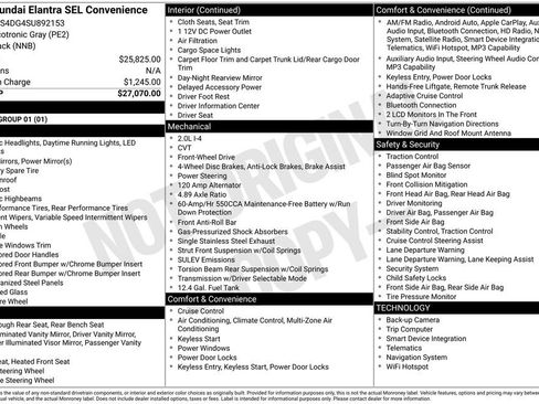 Used 2025 Hyundai Elantra SEL image 5