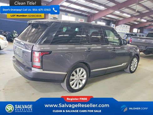 Used 2017 Land Rover Range Rover HSE AWD/4WD image 4