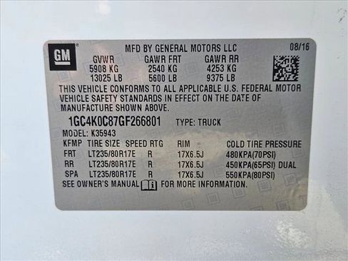 Used 2016 Chevrolet Silverado 3500 LTZ w/ Duramax Plus Package image 21