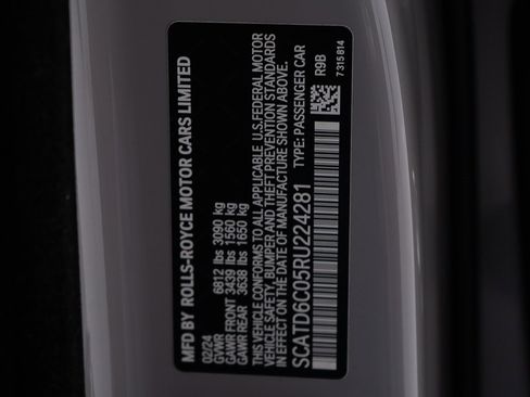 Certified 2024 Rolls-Royce Ghost Black Badge image 60