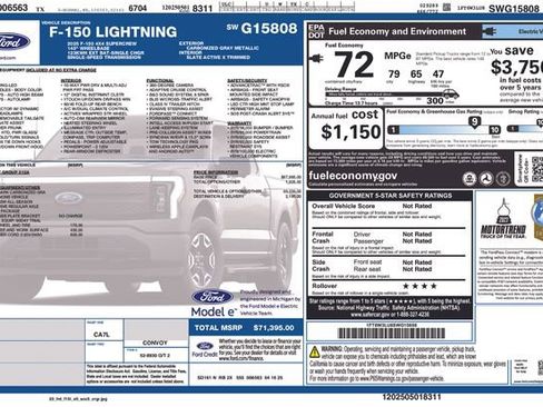 Used 2025 Ford F150 Lightning Flash image 4