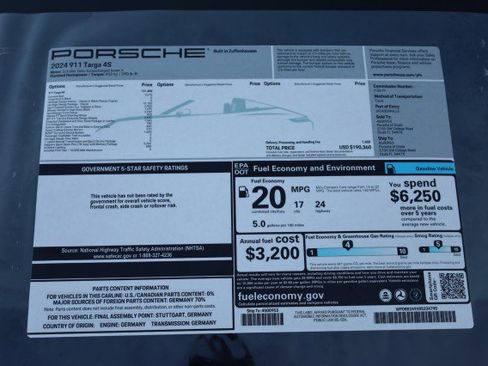 Used 2024 Porsche 911 Targa 4S image 55