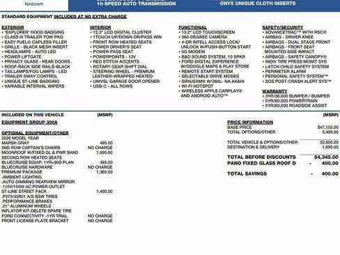New 2026 Ford Explorer ST-Line w/ ST-Line Street Pack image 2