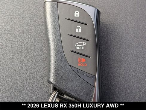 New 2026 Lexus RX 350 350h Luxury w/ Convenience Package image 30