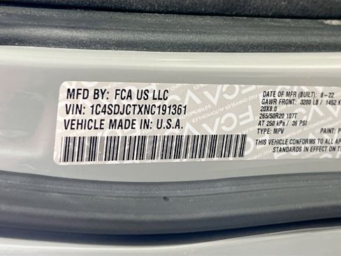 Used 2022 Dodge Durango R/T w/ Blacktop Package image 34