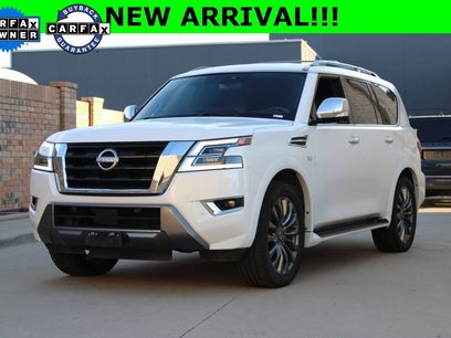 Used 2021 Nissan Armada Platinum w/ Captain's Chairs Package