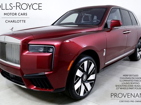 Certified 2025 Rolls-Royce Cullinan AWD/4WD image 1