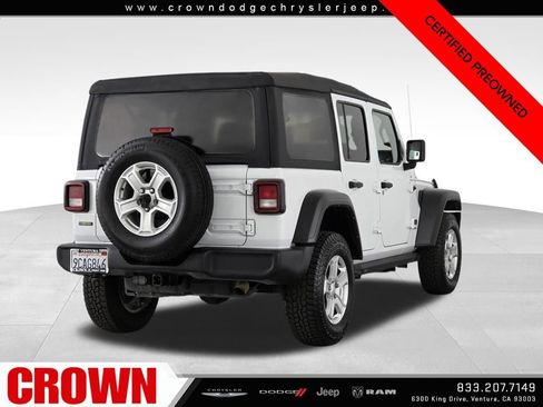 Certified 2022 Jeep Wrangler Unlimited Sport image 7