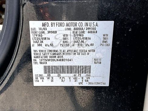 Used 2004 Ford F250 XL image 36