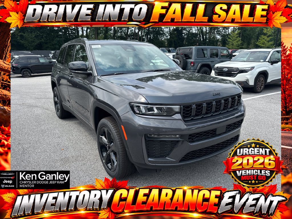 New 2026 Jeep Grand Cherokee Limited w/ Limited Altitude Package AWD/4WD image 1