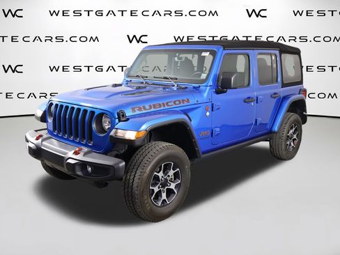 Used 2022 Jeep Wrangler Unlimited Rubicon AWD/4WD image 1