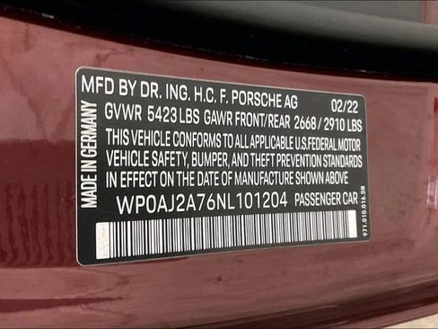 Used 2022 Porsche Panamera 4 Platinum Edition image 36