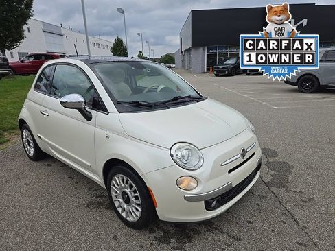 Used 2013 FIAT 500 Lounge w/ Luxury Leather Pkg FWD image 1