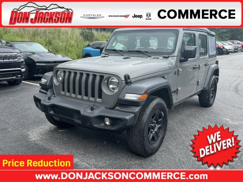 Used 2023 Jeep Wrangler Unlimited Sport AWD/4WD image 1
