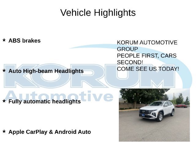Certified 2025 Hyundai Tucson SE AWD/4WD image 8