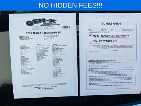 Used 2022 Nissan Rogue Sport SV image 6