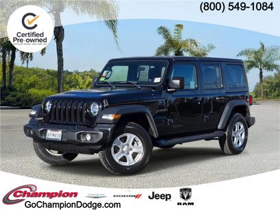 Certified 2021 Jeep Wrangler Unlimited Sport