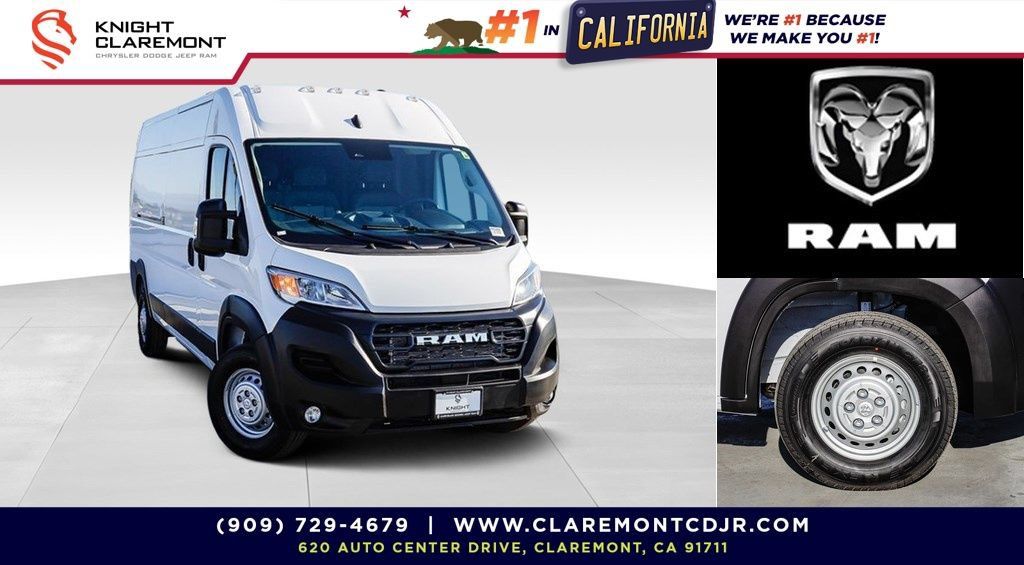 New 2026 RAM ProMaster 2500 w/ Convenience Group FWD 360° Tour