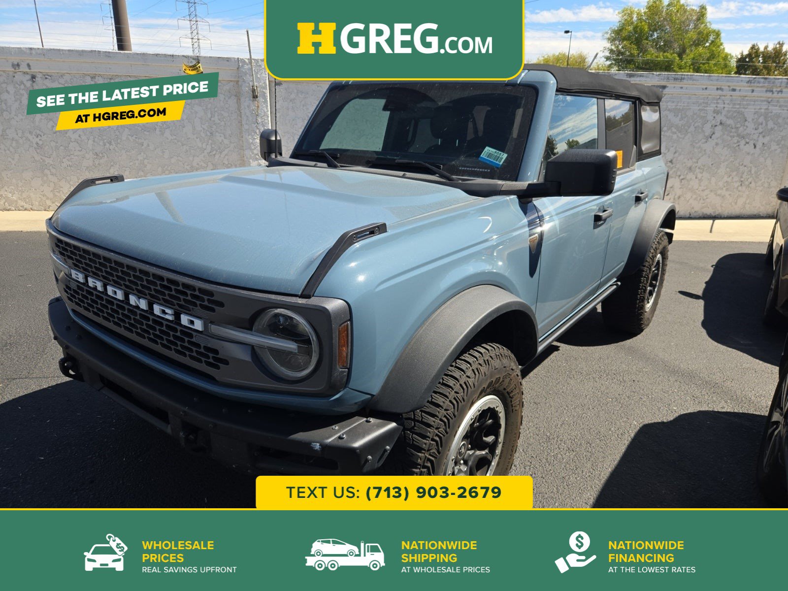 Used 2023 Ford Bronco Badlands w/ Sasquatch Package AWD/4WD image 1