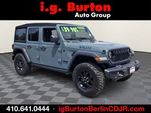 Used 2024 Jeep Wrangler Unlimited Sport AWD/4WD image 1