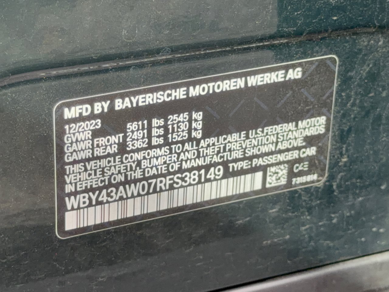 Certified 2024 BMW i4 eDrive35 w/ Convenience Package RWD image 31