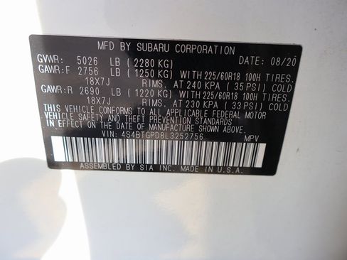 Used 2020 Subaru Outback Touring XT image 25