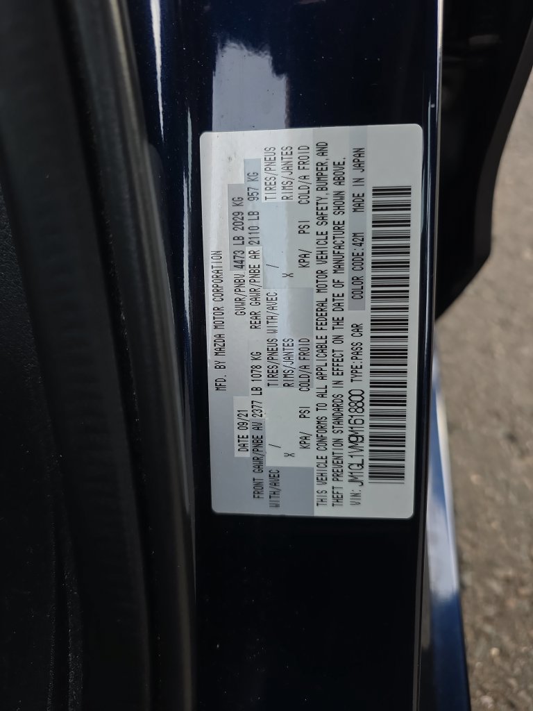 Used 2021 MAZDA MAZDA6 Touring FWD image 22