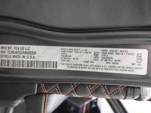 Certified 2024 Jeep Grand Cherokee L Summit AWD/4WD image 34
