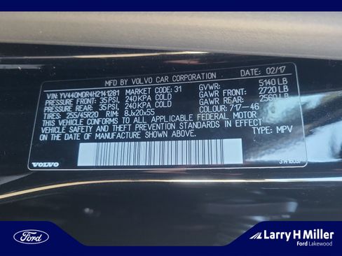 Used 2017 Volvo XC60 T5 Dynamic w/ Preferred Option Package image 25