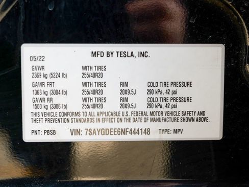 Used 2022 Tesla Model Y Long Range image 49