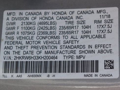 Used 2019 Honda CR-V LX image 39