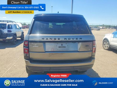 Used 2018 Land Rover Range Rover Supercharged AWD/4WD image 8