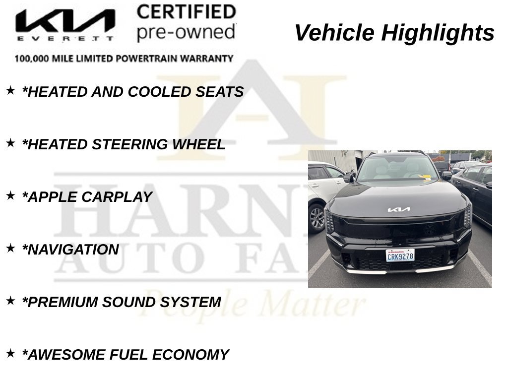 Certified 2025 Kia EV9 GT-Line AWD/4WD image 23