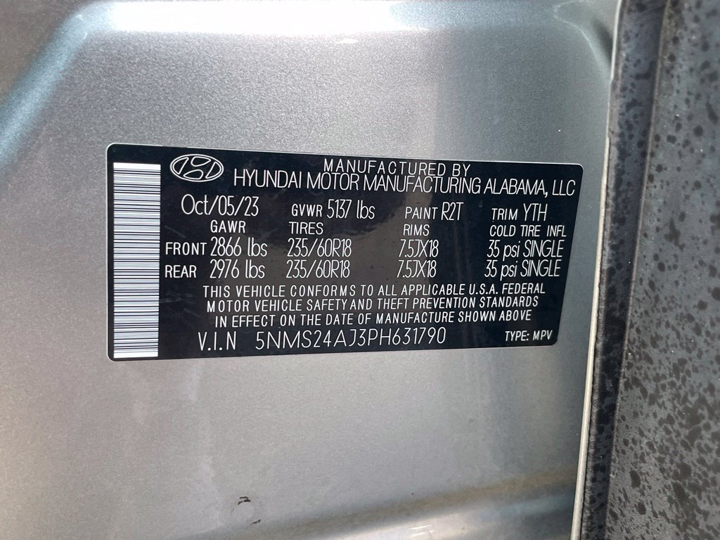 Certified 2023 Hyundai Santa Fe SEL FWD image 33