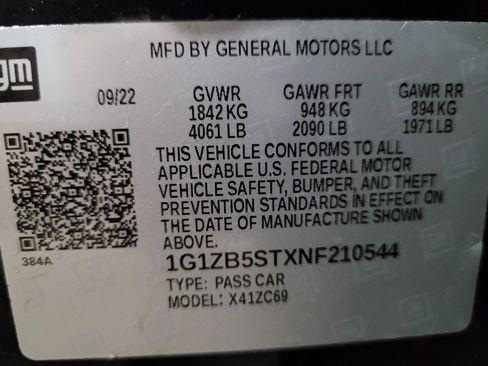Used 2022 Chevrolet Malibu LS FWD image 33