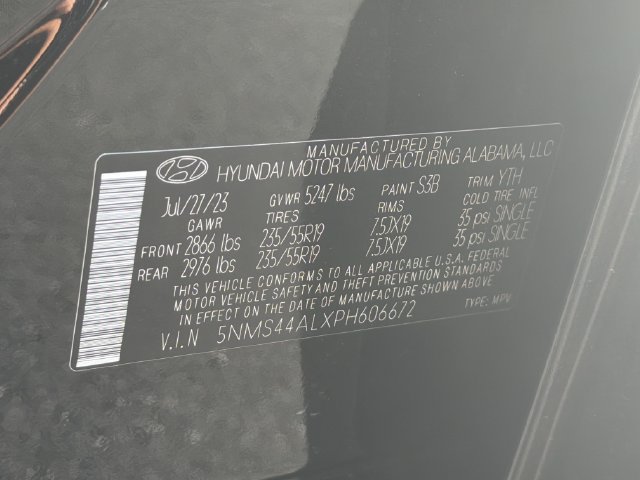 Certified 2023 Hyundai Santa Fe Limited FWD image 37