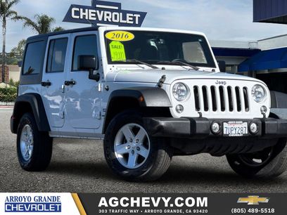 Used 2016 Jeep Wrangler Unlimited Sport w/ Quick Order Package 24S