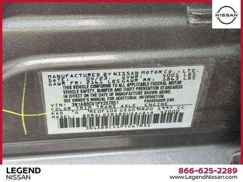 Used 2023 Nissan Sentra SV w/ All-Weather Package image 16