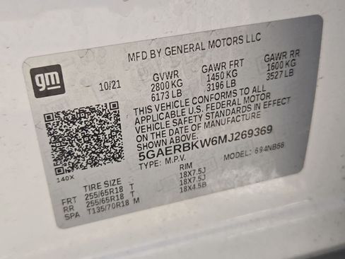 Used 2021 Buick Enclave Essence w/ Sound and Sites Package FWD image 31