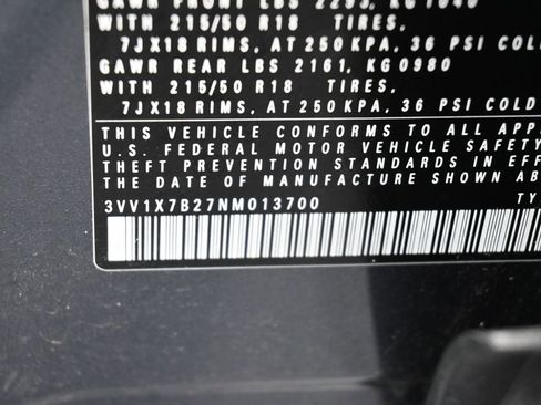 Used 2022 Volkswagen Taos SEL w/ Panoramic Sunroof Package image 17