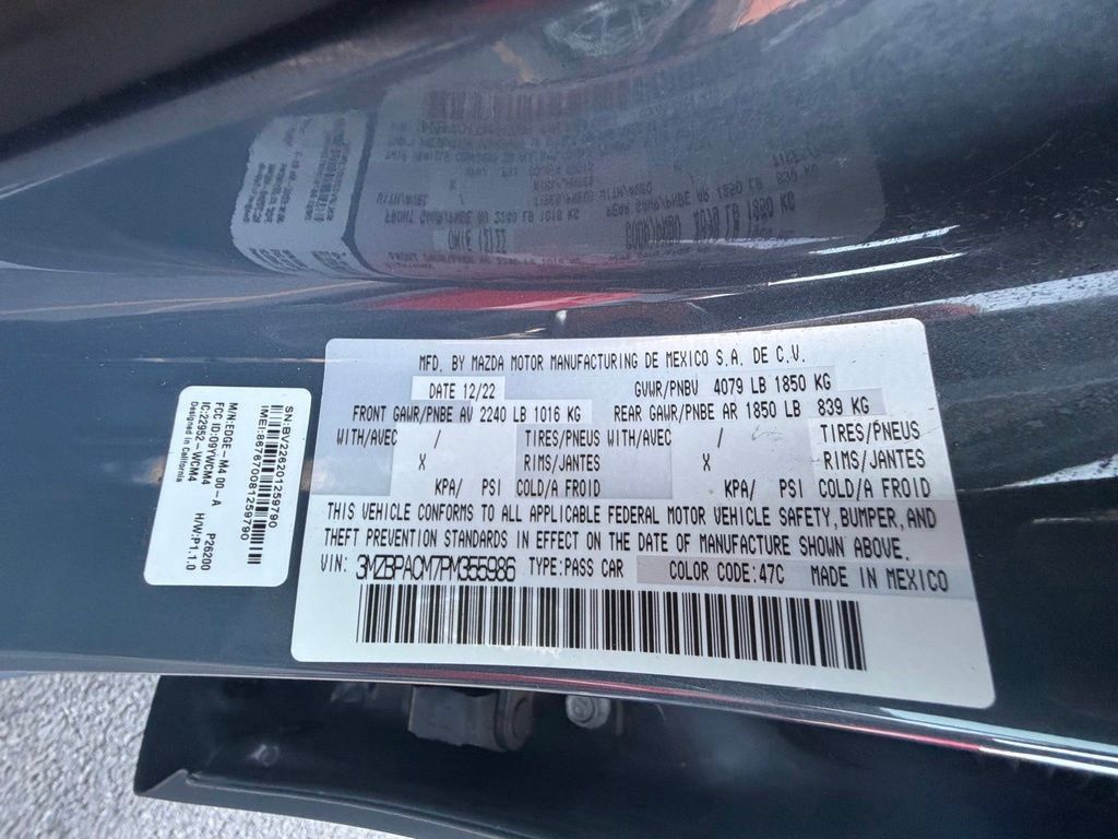 Used 2023 MAZDA MAZDA3 s FWD image 49