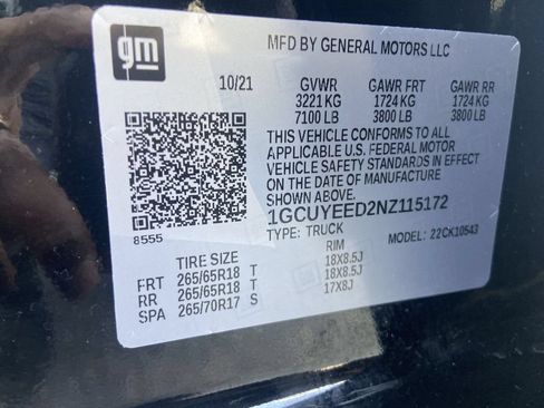Certified 2022 Chevrolet Silverado 1500 RST w/ Convenience Package II AWD/4WD image 34