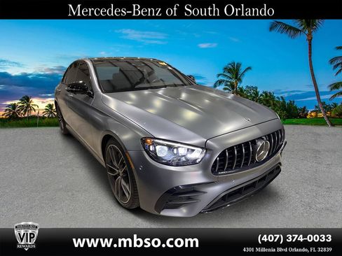 Certified 2022 Mercedes-Benz E 53 AMG 4MATIC Sedan image 1