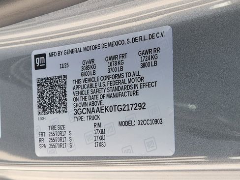 New 2026 Chevrolet Silverado 1500 W/T image 32