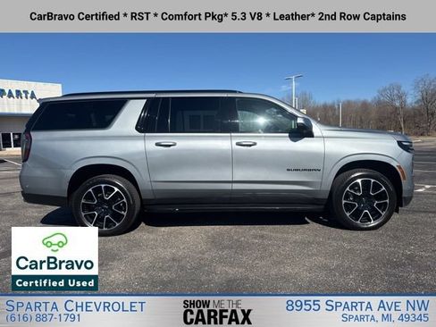 Certified 2025 Chevrolet Suburban RST w/ Comfort Package AWD/4WD image 2