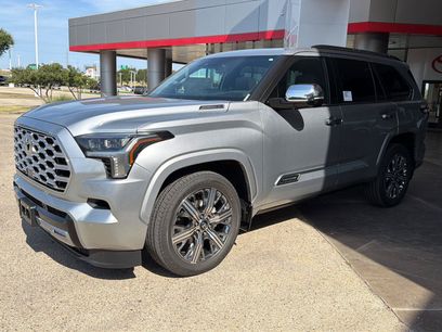 New 2026 Toyota Sequoia Capstone