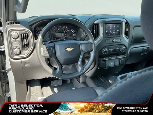 Used 2024 Chevrolet Silverado 1500 Custom w/ LPO, Dark Essentials Package AWD/4WD image 27