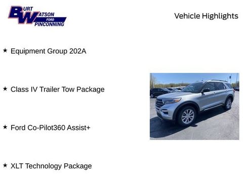 Used 2024 Ford Explorer XLT w/ Equipment Group 202A AWD/4WD image 10